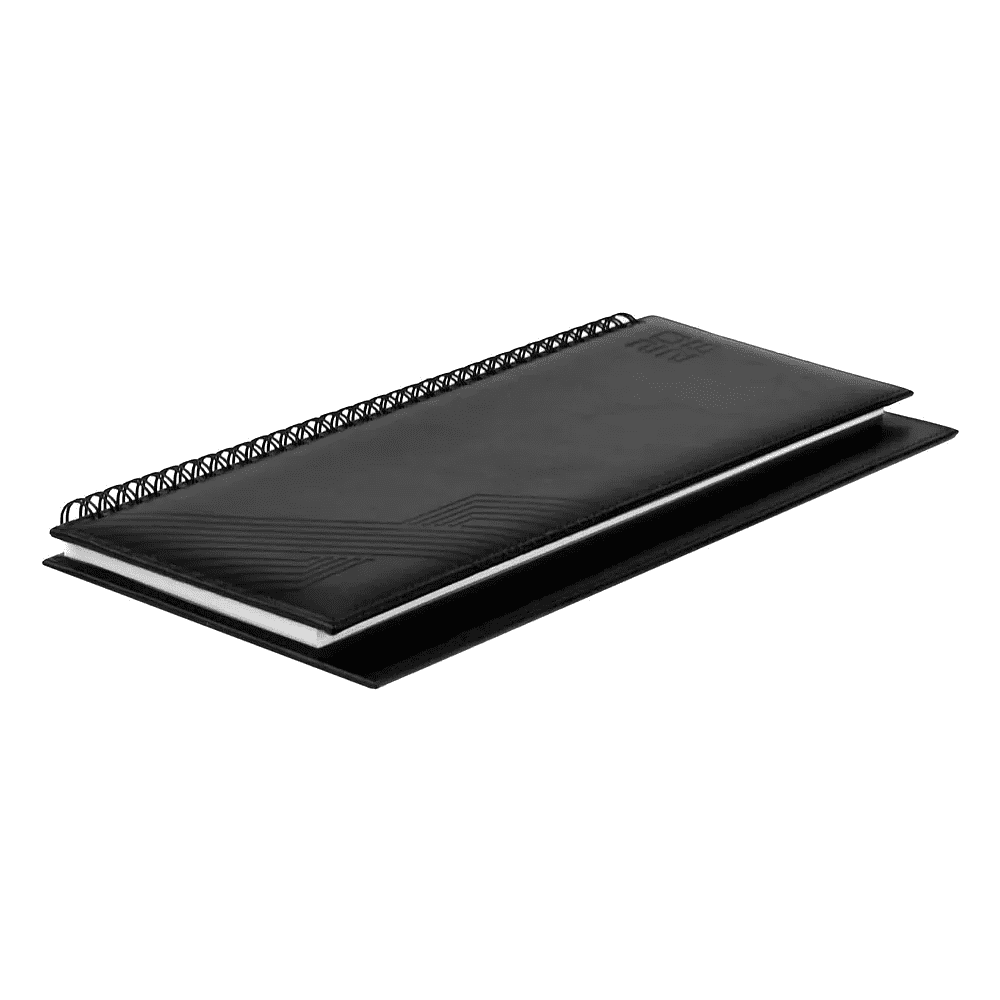 Планинг датированный "Сафир", 310х130 мм, 64 листа, черный, 2026 - 3