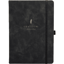 Ежедневник недатированный "Grace", А5, 320 страниц, черный