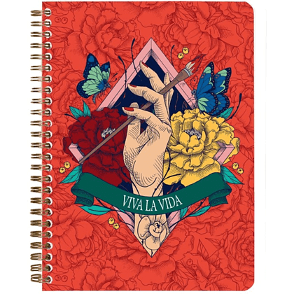 Блокнот "Frida Kahlo", А5, 74 листов, линейка, ассорти - 4