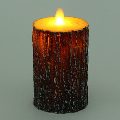 Свеча декоративная "Свеча-Дерево", 75x125 мм, с подсветкой, на батарейках - 2