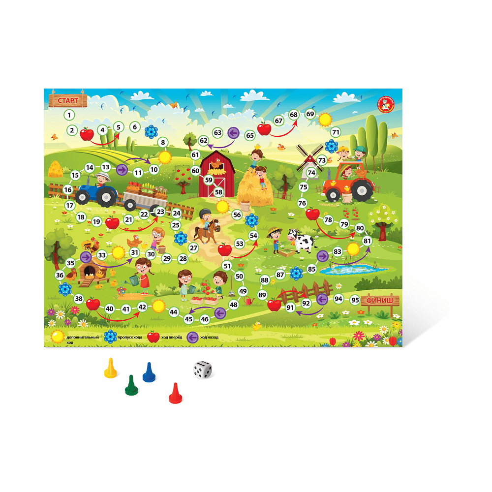 Игра настольная "Лето в деревне" - 3