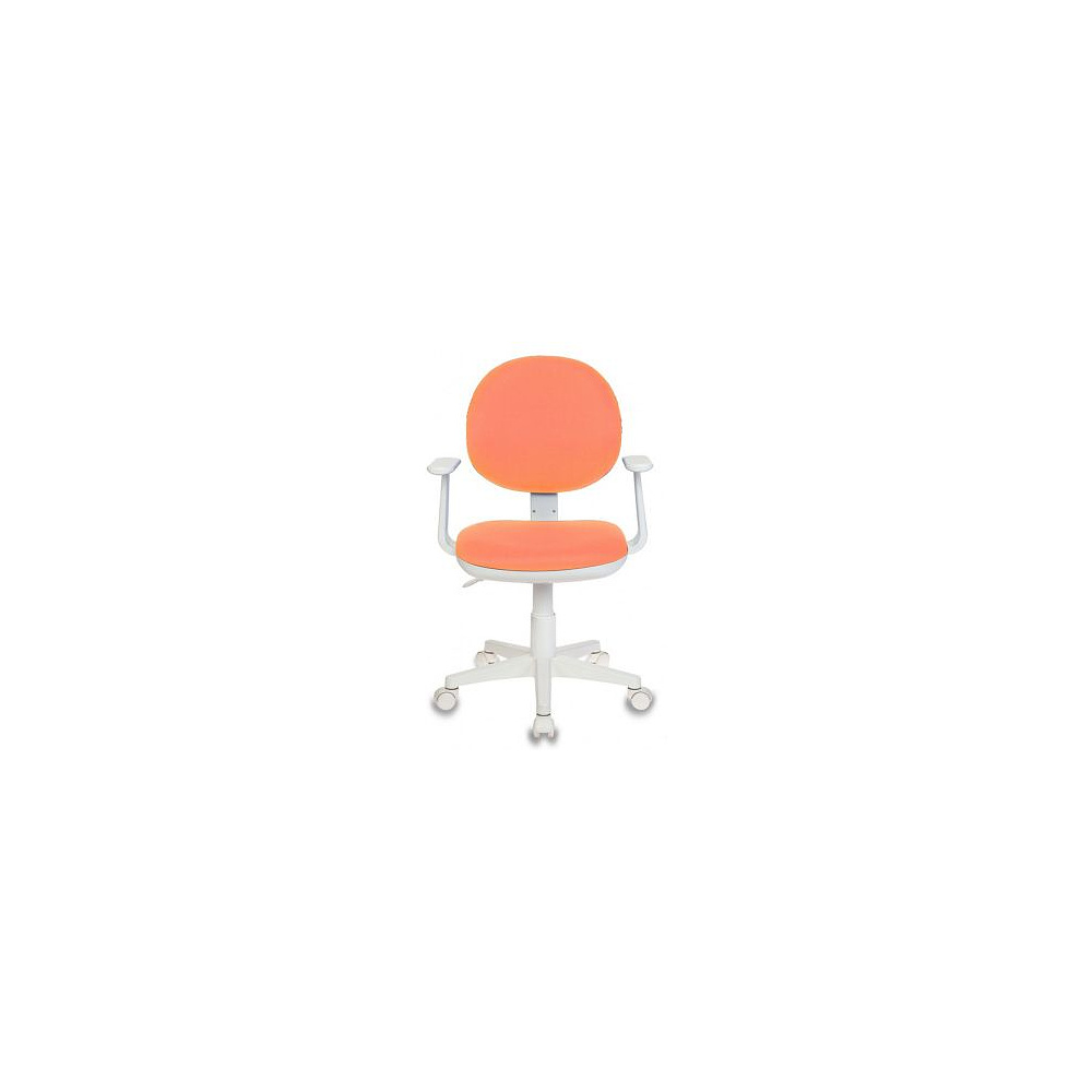 Кресло "Бюрократ CH-W356AXSN", ткань, пластик, оранжевый - 2
