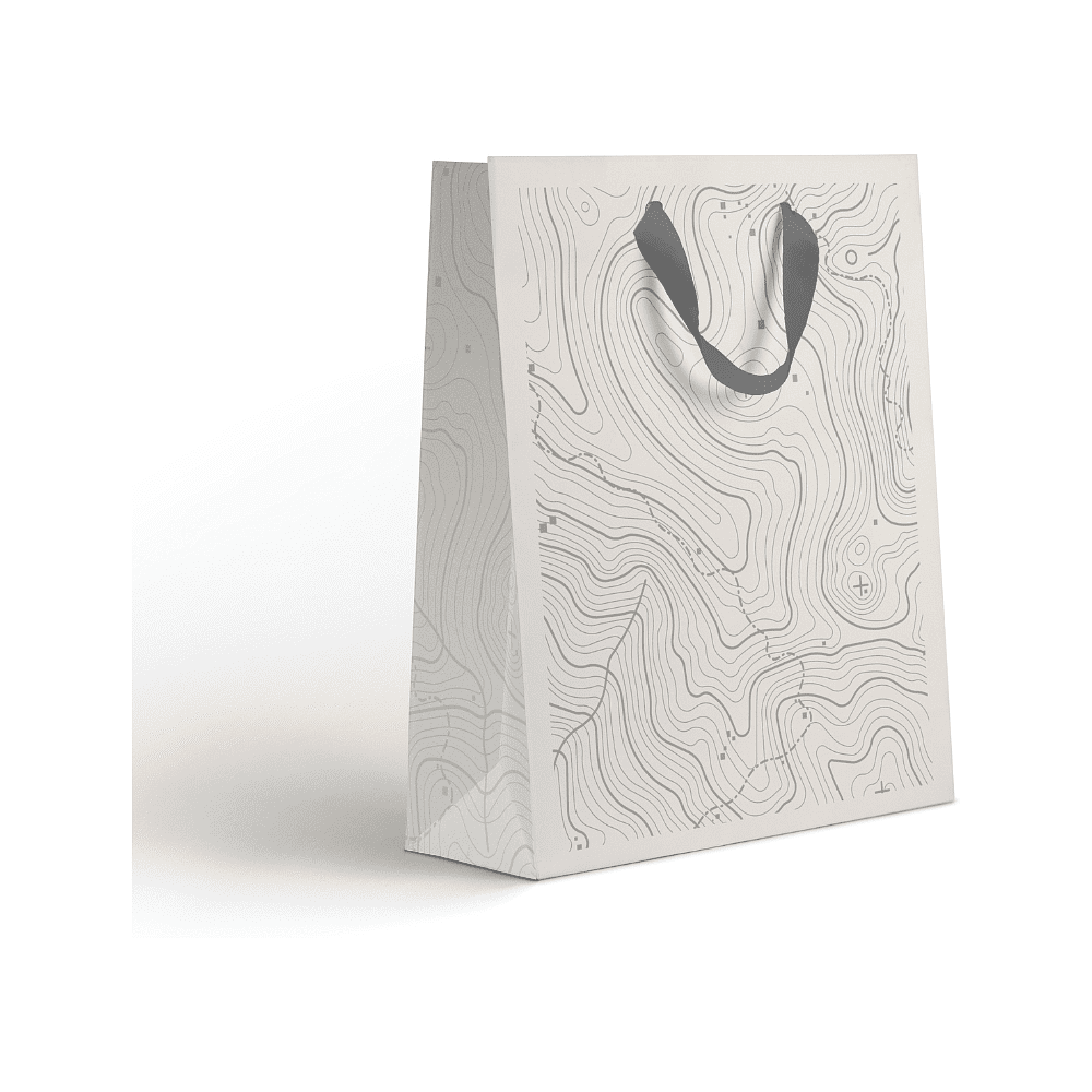 Пакет бумажный подарочный "Country M", 18х22.7х10 см, ассорти - 2