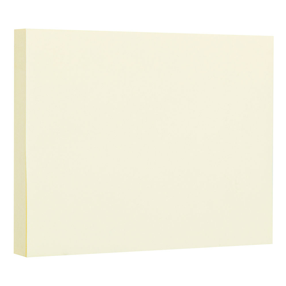 Бумага для заметок на клейкой основе "Deli", 76x101 мм, 100 листов, желтый - 3