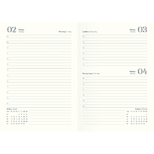 Ежедневник датированный "Happiness" на 2026 год, А5, 352 страницы, синий