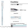 Ручка гелевая "FineWrite. Zefir", 0,4 мм, пластик, ассорти, стерж. черный - 3