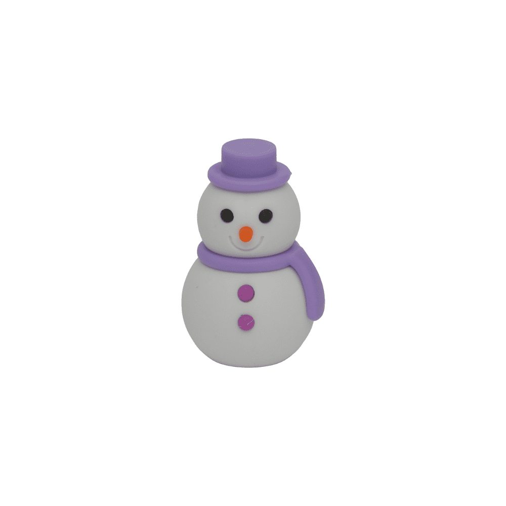 Ластик "IWAKO Snowman & Tree", 1 шт, ассорти - 5