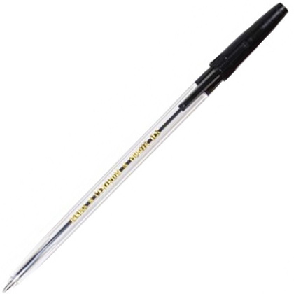 Ручка шариковая "Pioneer", 0.5 мм, прозрачный, стерж. синий - 2