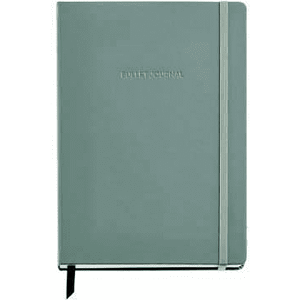 Блокнот "Bullet Journal", А5, 96 листов, в точку, зеленый