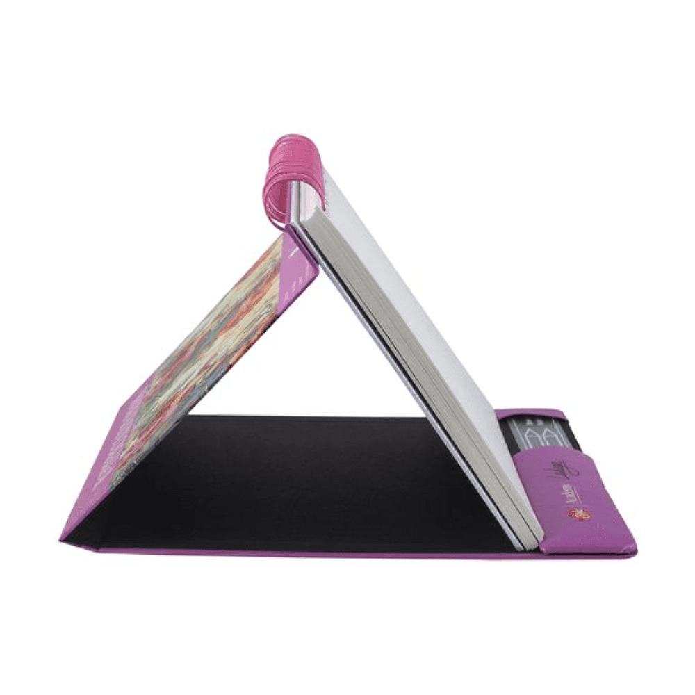 Скетчбук для акварели "Ладога", 17.5х25 см, 20 листов, розовый - 5