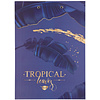 Планшет с зажимом "Gold Tropic", А4, синий - 2