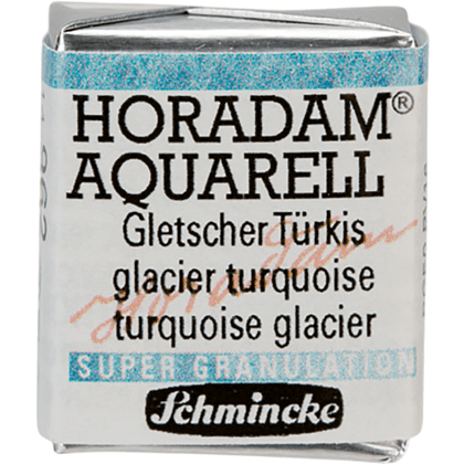 Краски акварельные "Schmincke Horadam", 962 бирюзовый glacier, полукювета