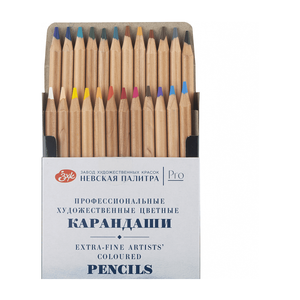 Цветные карандаши "Мастер-Класс", в картонной коробке, 24 цвета - 3