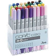 Набор маркеров перманентных "Copic ciao" A, 36 цветов