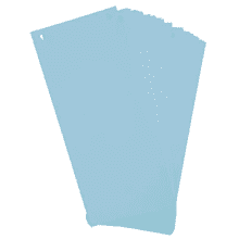 Разделитель для документов "Exacompta" картонный, голубой