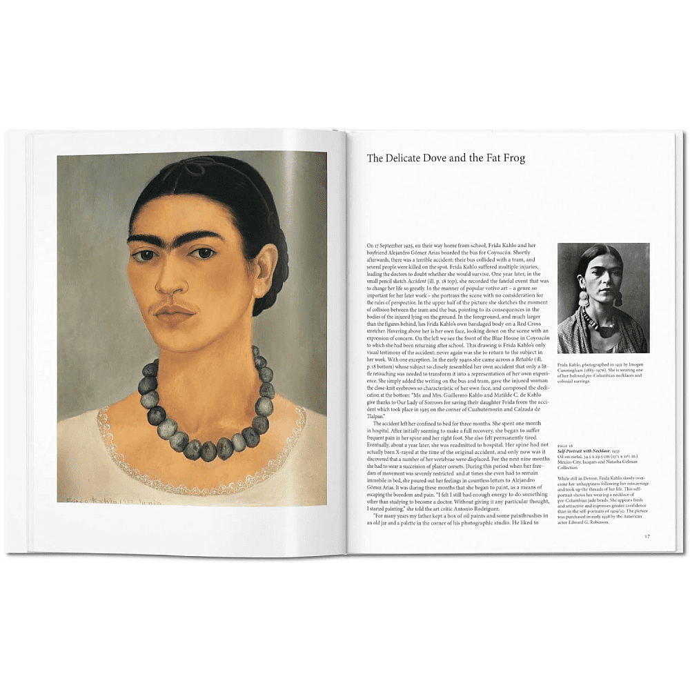 Книга на английском языке "Basic Art. Kahlo"  - 2