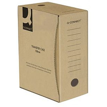 Коробка архивная "Q-Connect", 150x339x298 мм, коричневый