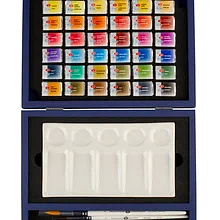 Краски акварельные "Белые ночи", 36 цветов, подарочная упаковка