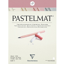 Блок бумаги для пастели "Pastelmat" №7, 30x40 см, 360 г/м2, 12 листов, 4 оттенка