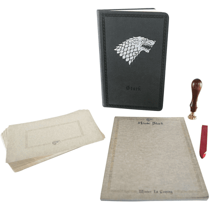 Набор на английском языке "Game of Thrones. House Stark Deluxe Stationery Set" - 2