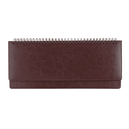 Еженедельник датированный "Sidney Nebraska" 2026, коричневый - 2