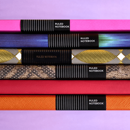 Блокнот Castelli Milano "Oro Circles", А5, 120 листов, линейка, серый, золотистый - 14