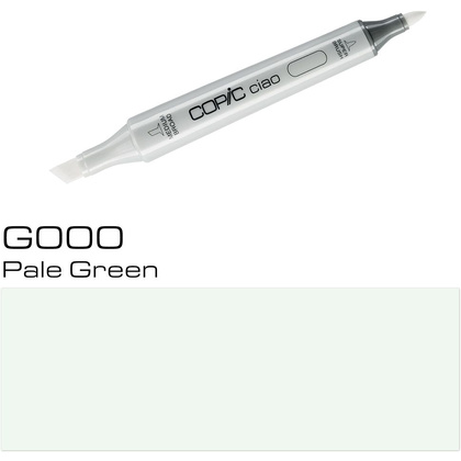 Маркер перманентный "Copic ciao", G-000 бледный зеленый