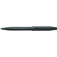 Ручка шариковая автоматическая "Century II Black Micro Knurl", 0.7 мм, черный, стерж. черный