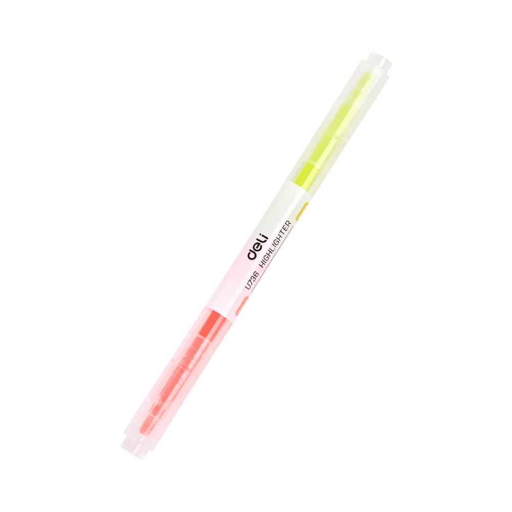 Набор маркеров текстовых "Double ended", 3 шт, ассорти - 5