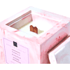 Свеча декоративная "Family Kurash Home Куб", ароматизированная, розовый - 4