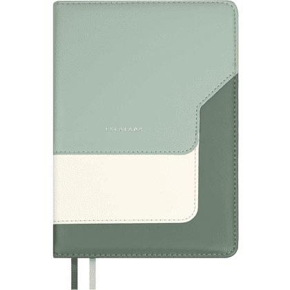 Ежедневник недатированный "Лайка", А5, 320 страниц, светло-зеленый