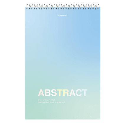 Блокнот "Abstract", А4, 80 листов, клетка, ассорти - 5