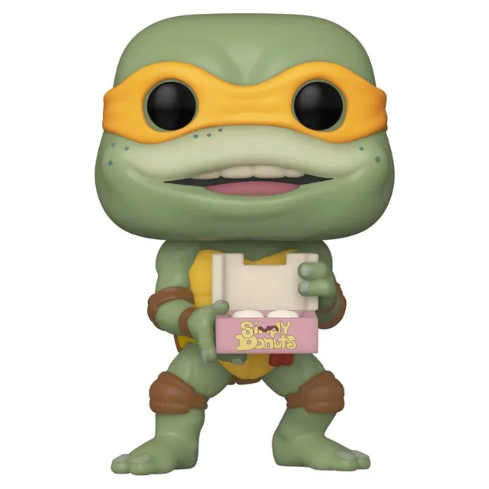Фигурка Funko POP! Черепашки Ниндзя: Микеланджело с пончиками - 2