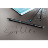 Карандаш простой "Sparkle", B, черный, голубой - 8