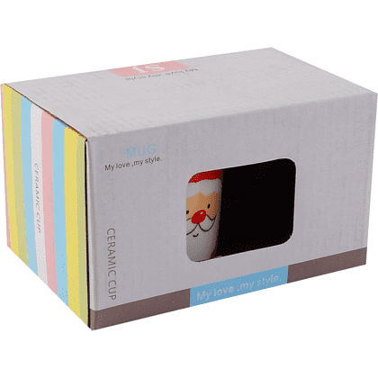 Кружка керамическая "Новый год", 250 мл, ассорти - 6