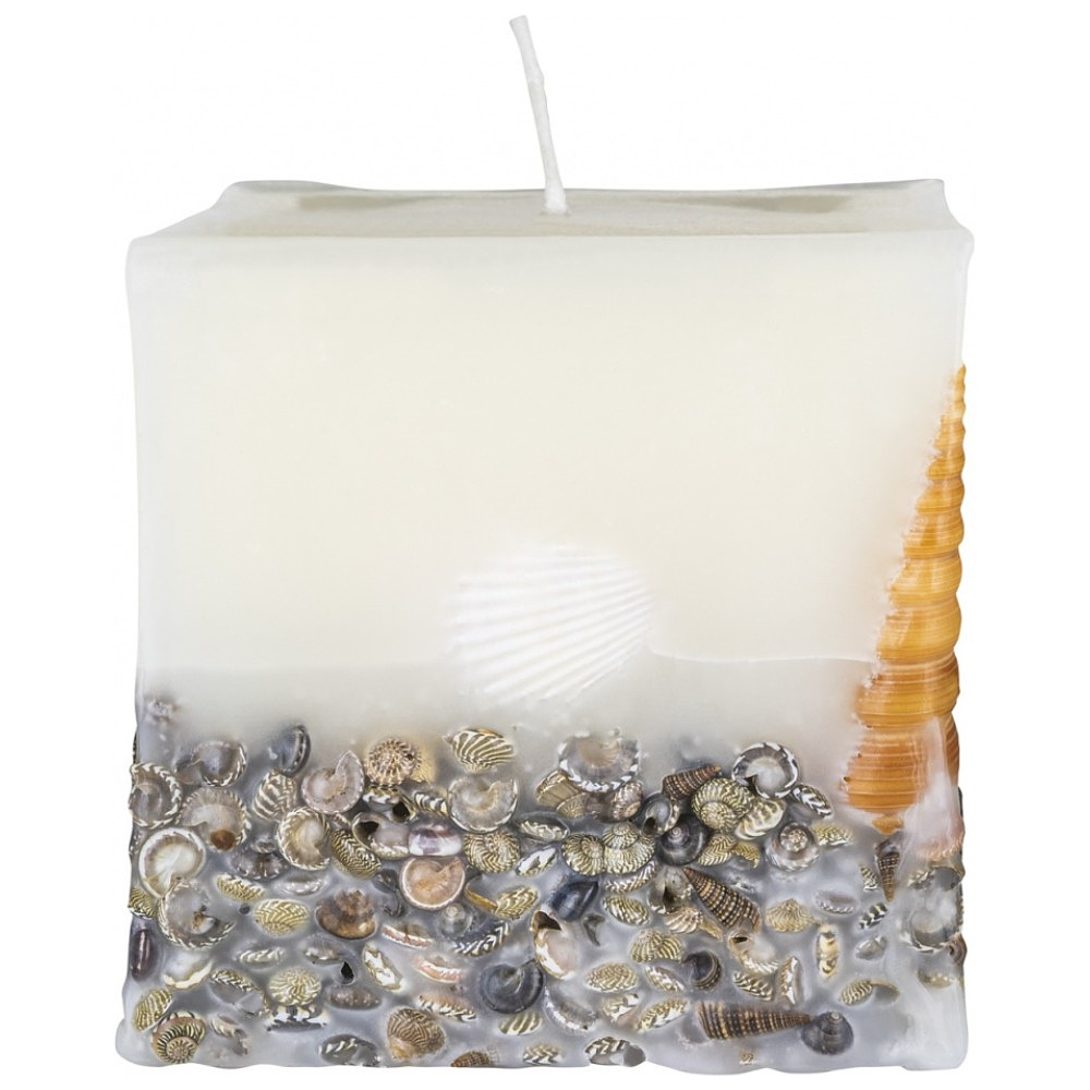 Свеча декоративная "Цилиндр Donau Home Brezza", 70х70х70 мм, белый - 3