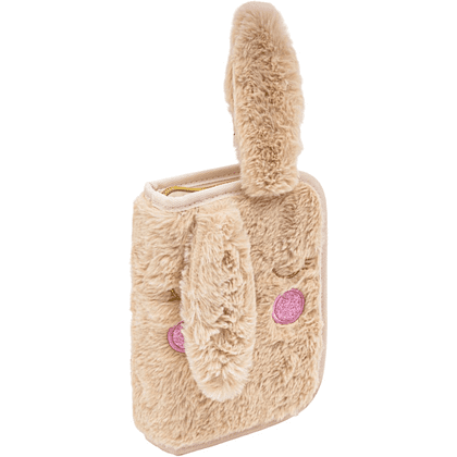 Пенал-книжка "Fluffy Bunny", 1 отделение, бежевый - 4