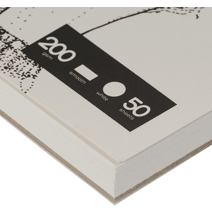 Скетчбук "Sketch&Art", 18.5х25 см, 200 г/м2, 50 листов, на спирали, для цветных карандашей - 4