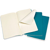 Блокнот "Cahier Journal Large", А5, 40 листов, линейка, 3 шт, голубой - 2