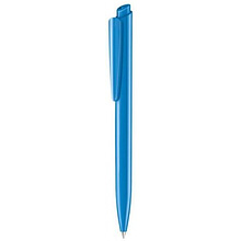 Ручка шариковая автоматическая "Senator Dart Polished", 1.0 мм, голубой, стерж. синий