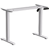 Стол с электроприводом WellDesk Basic 1200x675х18 белый/белый альпийский (9191460+9197776) - 2