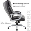 Кресло для руководителя BRABIX "Premium Blocks HD-008", экокожа, металл, черный - 11