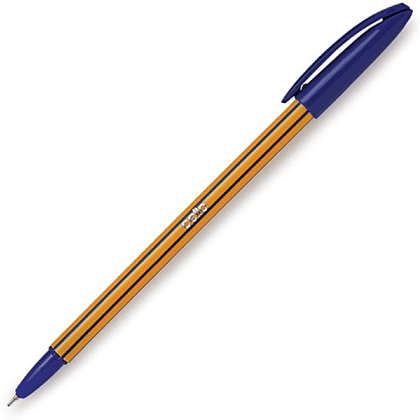 Ручка шариковая "Liner", 0.7 мм, жёлтый, синий, стерж. синий