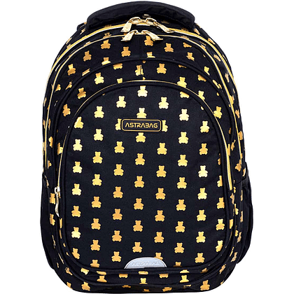Рюкзак молодежный "Golden Teddy", черный 