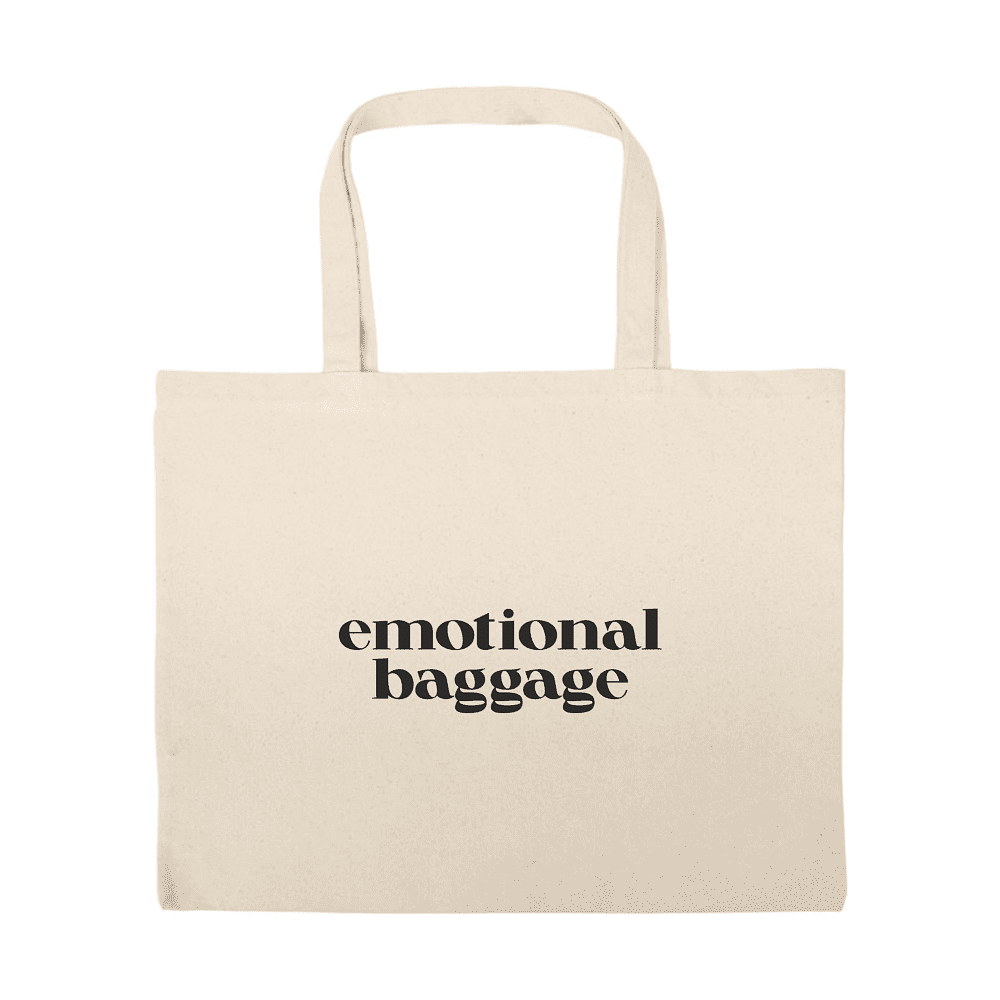 Сумка для покупок "Emotional baggage", натуральный