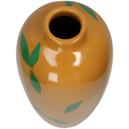 Ваза "Lemon", керамика, 11х11х24.5 см, разноцветный - 2