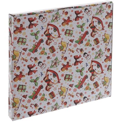 Тарелка фарфоровая "Елка", 26 см, разноцветный - 4