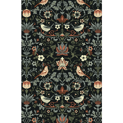Ежедневник "William Morris Inspiration", А5, желтые и розовые цветы - 5