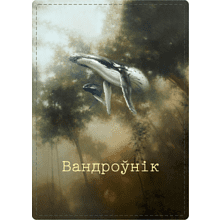 Чехол для карт «Воображаемая реальность», Эльмира Мухтарова, натуральная кожа, разноцветный