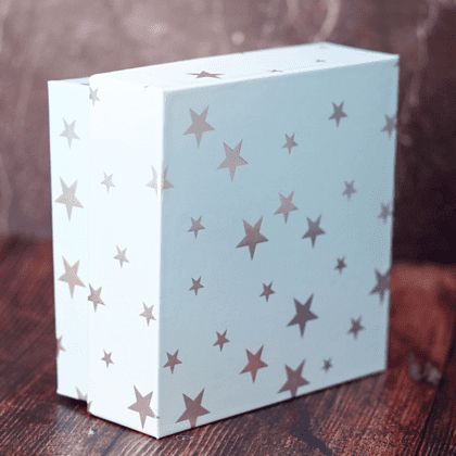 Коробка подарочная "Starry sky", 12х12х6 см, картон - 2